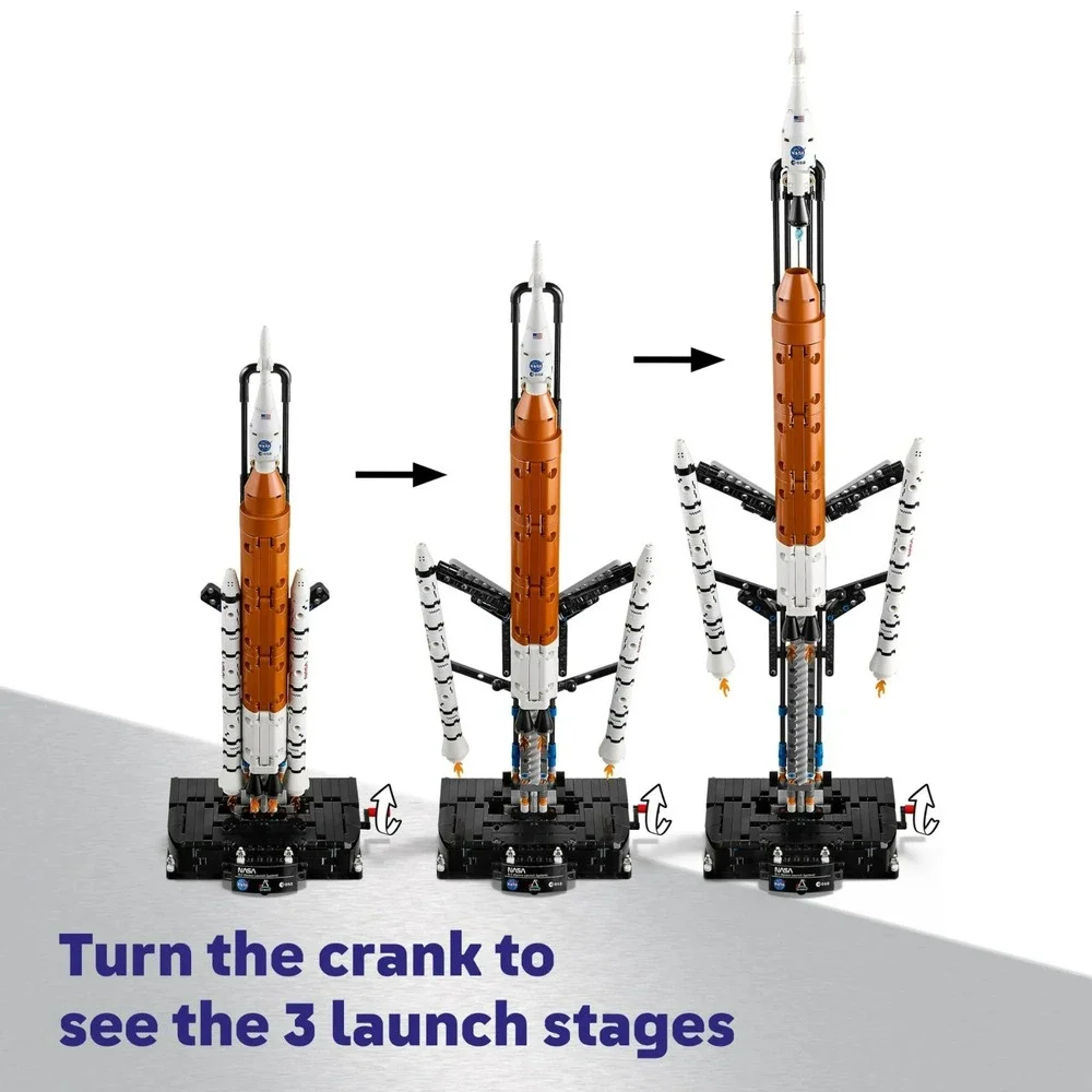 LEGO TECHNIC/NASA ARTEMIS LAUNCH SYSTEM ROCKET/42221/NEW/RETIRED/MSLTSR070326